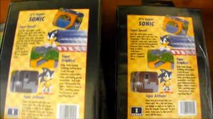 Виды картриджей Sonic the Hedgehog на Sega Genesis