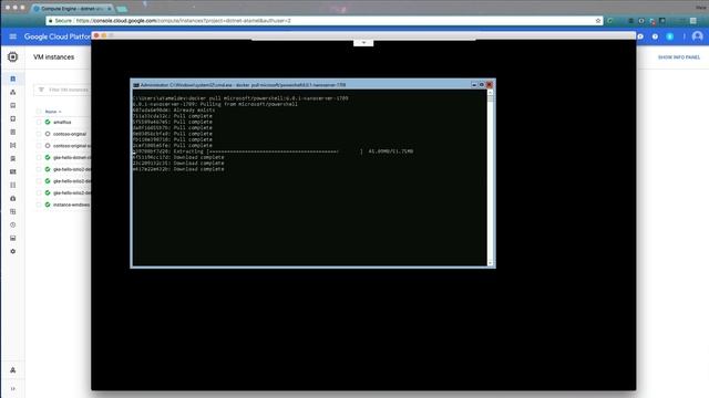Running Windows Containers on Compute Engine смотреть онлайн
