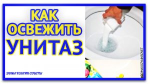 Всегда приятный аромат в туалете. Как освежить унитаз лайфхак для туалета.
