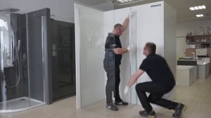 Сборка душевого уголка Riho Novik Z203