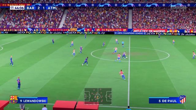 FIFA 23 | Barcelona Vs Atletico Madrid Ft. Lewandowski, Kessie, Christensen, | PC Gameplay