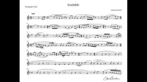 Ravel, Maurice - Kaddisch - Sergei Nakaryakov trumpet Bb