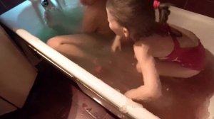 Gelli Baff: купаемся и играем с Gelli Baff два цвета. Цветная ванна.