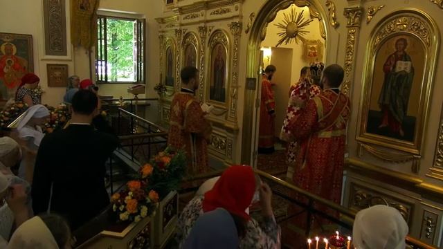 Служба вмч Пантелеимону смотреть онлайн