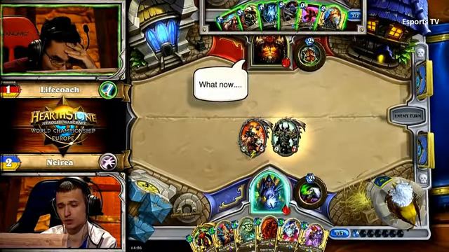 Lifecoach vs Neirea | Hearthstone World Championship 2015 Europe Group B | HS Esports