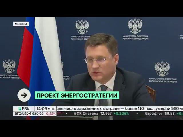 РБК, Проект энергостратегии