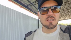 Как сделать забор на ленте, как Сделать навес из металлочерепицы. Анапа благоустройство.