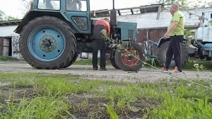 Трактор МТЗ .Переломало коленвал, не одинаковый вес шатунов.