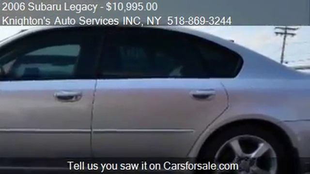 2006 Subaru Legacy 2.5i Limited - for sale in Albany, NY 122 смотреть онлайн