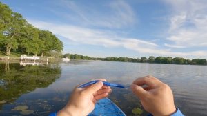 Minnesota Bass Fishing - Lifetime Tamarack Angler 100 Kayak - Frogs or Senkos?