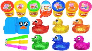 Как приготовить мороженое #Playdoh с шариками #DuckCandyBalls и блестками ASMR (2022)