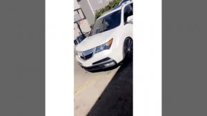 2011 Acura Mdx Lowered on 22s