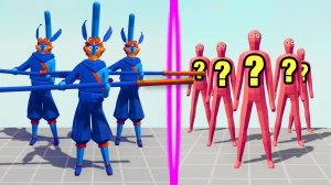 MONKEY KING TEAM vs RANDOM TEAM | TABS - Totally Accurate Battle Simulator