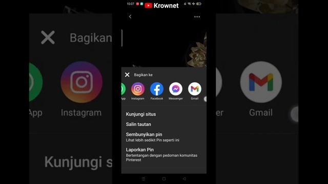 Cara Menyimpan Video Pinterest Ke Galeri HP Android