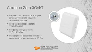 Распаковка 3G/4G/LTE-антенны Zara