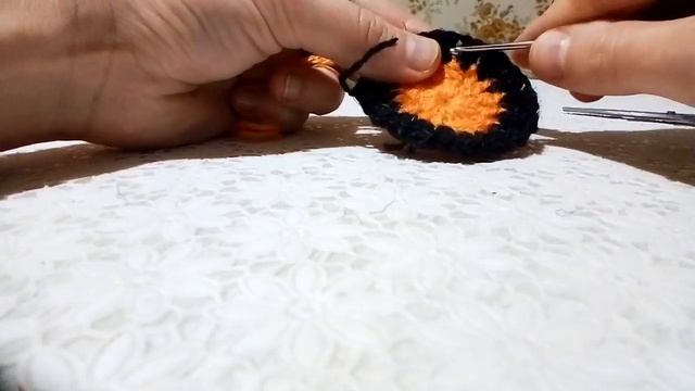 Шестигранник （шестиугольный мотив）крючком
