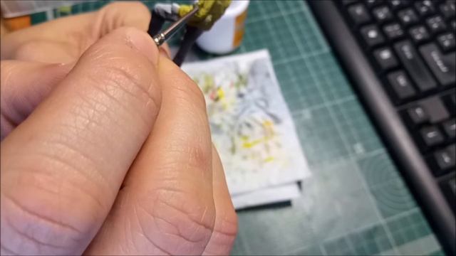 Пересмотр покраски фигур. Диорама на данный момент смотреть онлайн