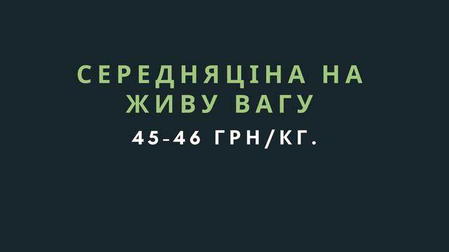 Закупівельні ціни на живих свиней (9 - 15 серпня) смотреть онлайн