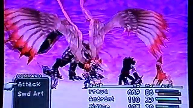 FFIX Excalibur II Perfect Game - The Night-less Nova Dragon Strategy смотреть онлайн