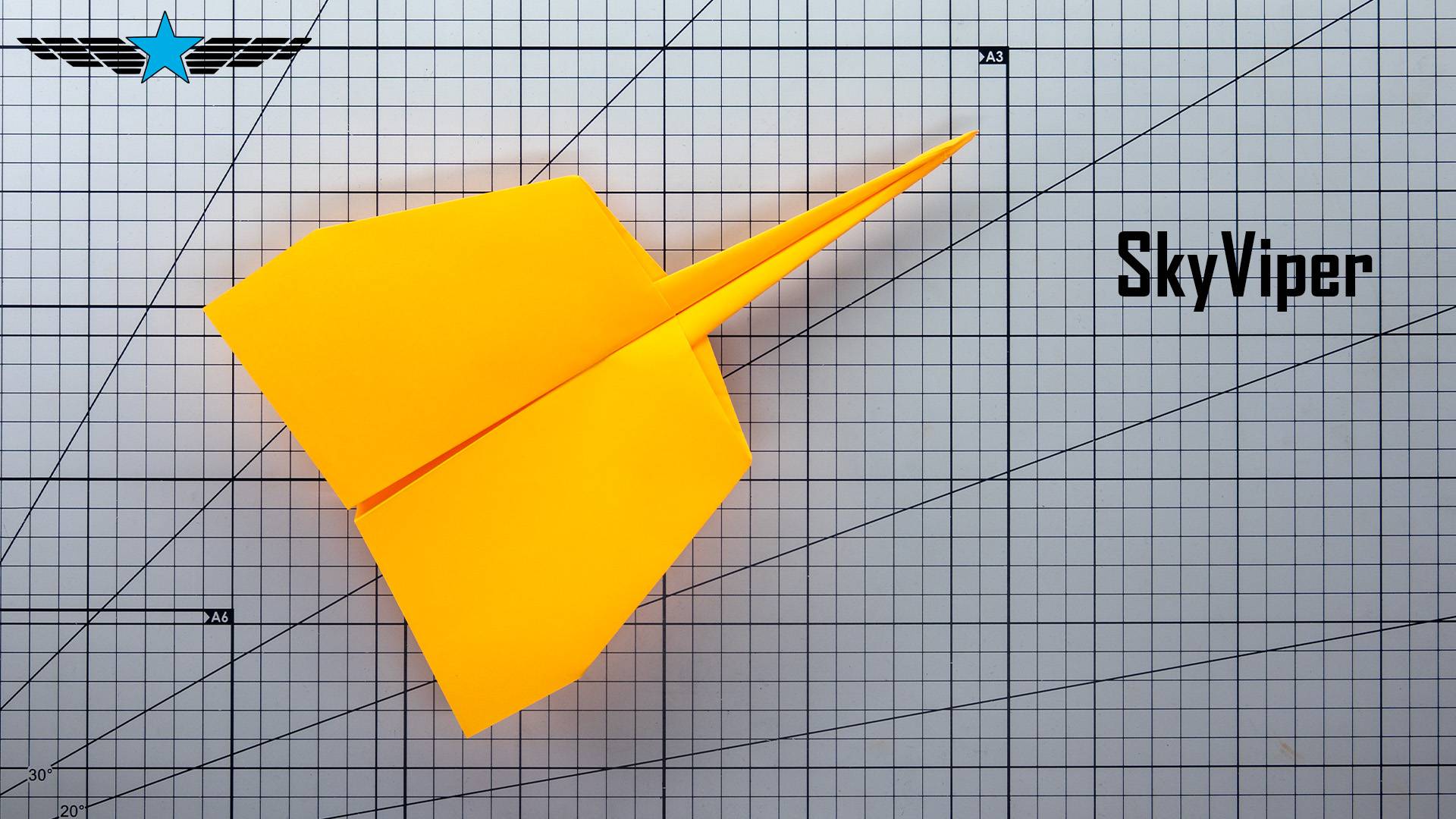 Как сделать SkyViper — самолет-истребитель из бумаги смотреть онлайн