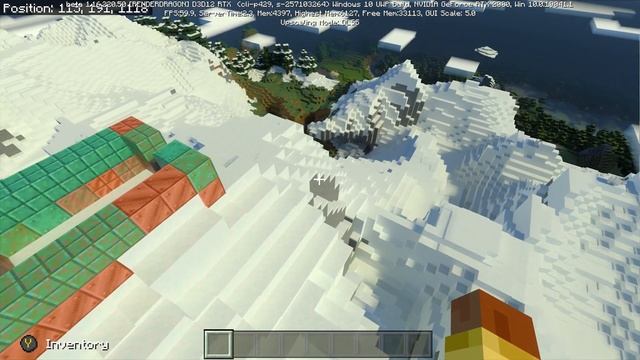 Mountains! Minecraft Bedrock Caves and Cliffs Beta 1.16.220.50 (with RTX of course) смотреть онлайн