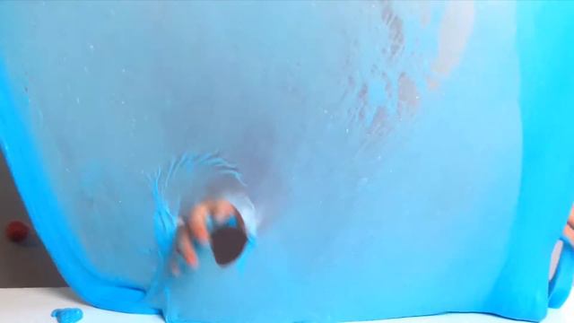 ОГРОМНЫЙ ЛИЗУН, СВОИМИ РУКАМИ. SLIME FROM SHAVING COME. FLUFFI SLIME смотреть онлайн