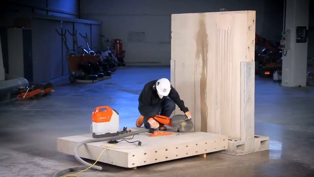 Husqvarna K 3000 Wet   How to use it for dry cutting смотреть онлайн