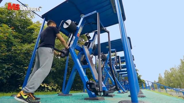 Уличный тренажер MB Barbell MB 7.50 Сведение ног стоя