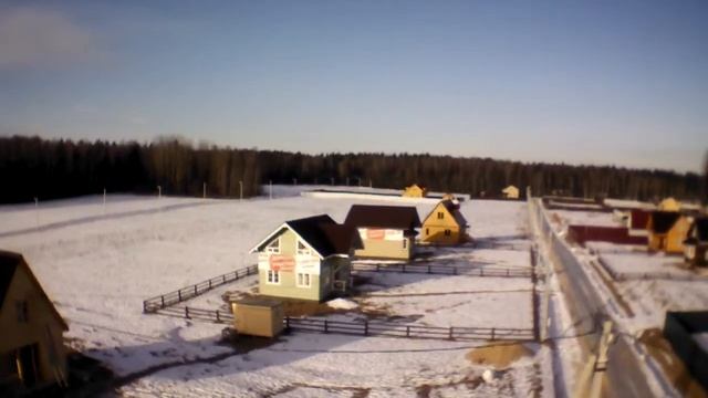 Дачный поселок Захарьино-2 - летаем на дроне смотреть онлайн