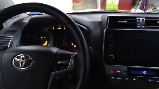 Toyota Land cruiser Prado 2023 + реализация бесключевого доступа + кнопка старт стоп.