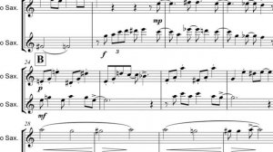 You've Got a Friend in Me, from Toy Story, Alto Saxophone Duet