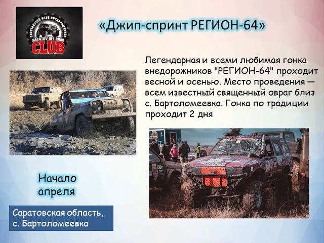 Краеведческий калейдоскоп "Фестивали Саратовской области"