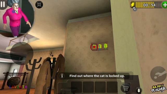 Scary Teacher 3D Смешные Моменты! Прохождение Scary Teacher Game!