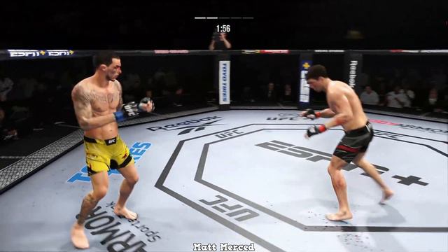 Alexander Hernandez Vs. Renato Moicano : UFC 4 Gameplay (Legendary Difficulty) (AI Vs AI) (PS4)
