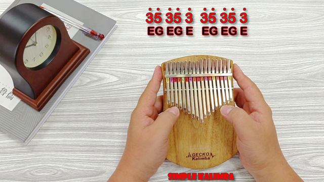 Dancing With Your Ghost (Sasha Sloan)  - Kalimba Easy Tutorial