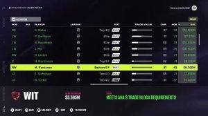 NHL 24 Witchita Wyverns Custom League