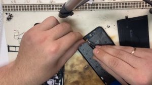 Honor 8x замена рамки и дисплея, нет изображения