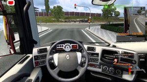 УТРО ЗА РУЛЕМ  БОЛЬШОЙ МАШИНЫ/ ПЕРЕВОЖУ ГРУЗЫ В Euro Truck Simulator 2