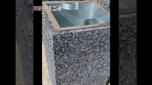 Урна для мусора Киль. Урна из бетона. Урна из мраморной и гранитной крошки.