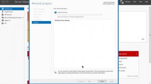 How to Uninstall Windows Server Backup from Windows Server 2016