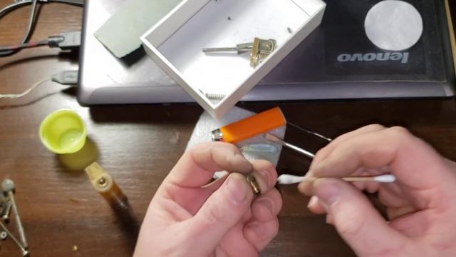 разборка и чистка зажигалки Огонек ч 2. смотреть онлайн