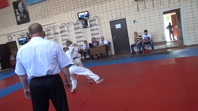 Золотарев  (Д14-2) -Варга(Д3), - 38 кг, 10:0, Командный Кубок г. Киева  2002-2003 г.р. 24 мая 2015. смотреть онлайн