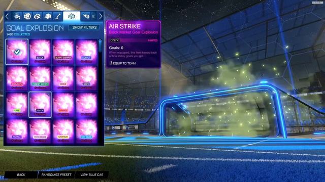 All *NEW* Painted 'AIR STRIKE' GOAL EXPLOSION On Rocket League! (Showcase) смотреть онлайн