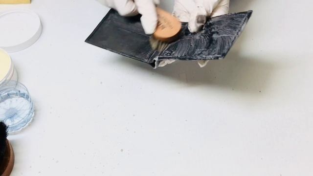 ASMR || CLEAN & RESTORE LEATHER WALLET | 4K смотреть онлайн