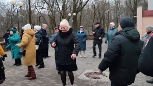 "Люблю Тебя"...на танцполе в Гомельском парке...21.01.2023года.