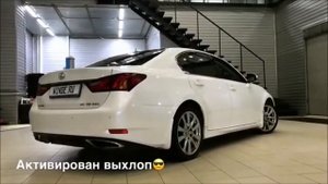 Активный выхлоп Lexus GS 350 (1 банка)