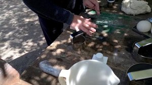 Изготовление служебной просфоры