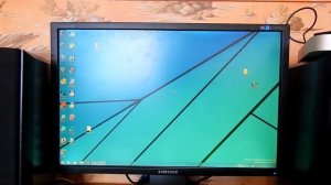 Пример работы монитора после переделки с LCD в LED Samsung SyncMaster 2443
