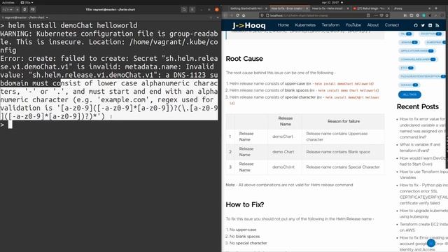 Fixing -Error create failed to create Secret invalid metadata.name Invalid value DNS-1123 subdomain смотреть онлайн