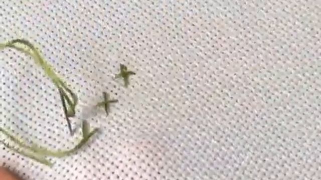Уроки вышивания крестиком. Двусторонний крест..